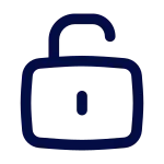 Unlock SVG Icon